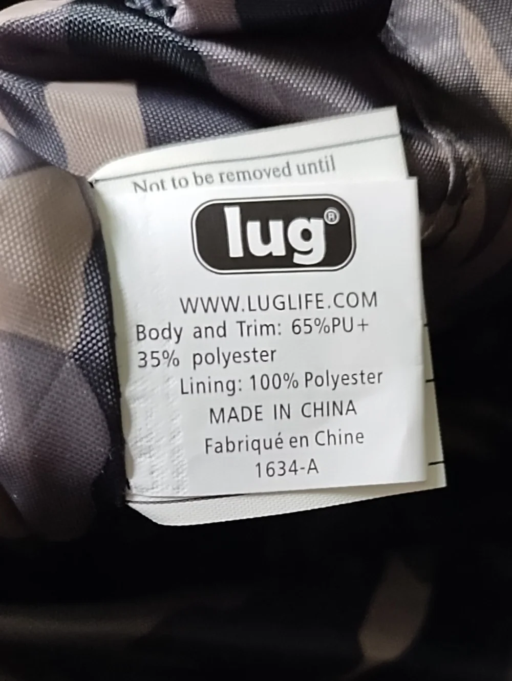 Lug tempo tote black